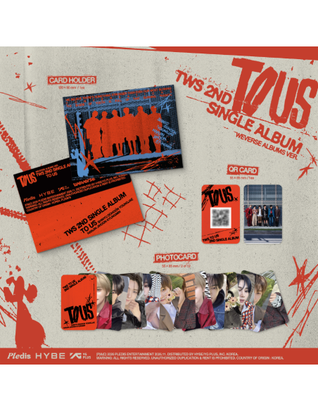 TWS - TO US - (Weverse Albums Ver.)
