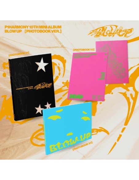 P1HARMONY - BLOW UP - (Photobook Ver.) (3Types Random)
