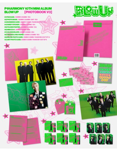 P1HARMONY - BLOW UP - (Photobook Ver.) (3Types Random)