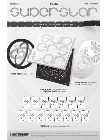 A2O SOUL - SUPERSTAR - (2Types Random)