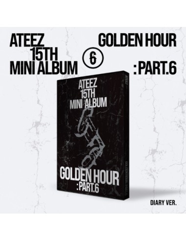 ATEEZ - GOLDEN HOUR PART. 6 - (3Types Random)