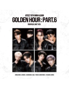 ATEEZ - GOLDEN HOUR PART. 6 - (DIGIPACK UNIT Ver.) (4Types Random)