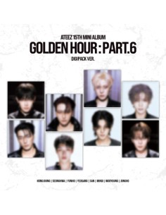 ATEEZ - GOLDEN HOUR PART. 6 - (DIGIPACK Ver.) (8Types Random)