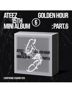 ATEEZ - GOLDEN HOUR PART. 6 - (Earphone Charm Ver.)
