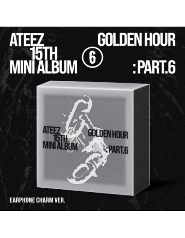 ATEEZ - GOLDEN HOUR PART. 6 - (Earphone Charm Ver.)