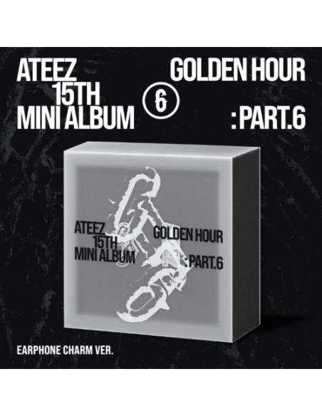 ATEEZ - GOLDEN HOUR PART. 6 - (Earphone Charm Ver.)