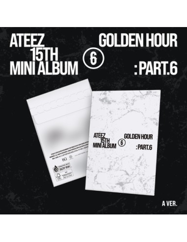 ATEEZ - GOLDEN HOUR PART. 6 - (POCAALBUM Ver.) (3Types Random)