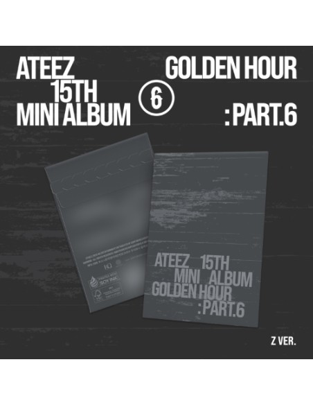 ATEEZ - GOLDEN HOUR PART. 6 - (POCAALBUM Ver.) (3Types Random)